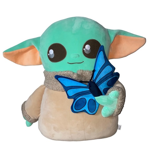 Star Wars Mattel Large Squishy Grogu Plush Toy - Picture 6 of 6